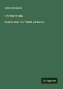 Cover-Bild zum Titel 'Chrenecruda' von 'Emil Goldmann'