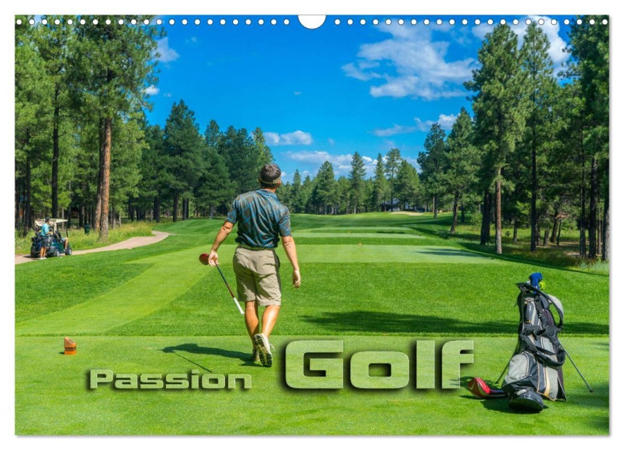 Passion Golf (Wandkalender 2025 DIN A3 quer), CALVENDO Monatskalender - Renate Bleicher