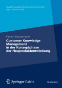 Cover-Bild zum Titel 'Customer Knowledge Management in der Konzeptphase der Neuproduktentwicklung' von 'Florian Böckermann'