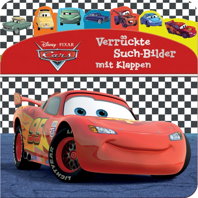Disney Pixar Cars - Verrückte Such-Bilder mit Klappen - 