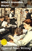 Cover-Bild zum Titel 'Types of News Writing' von 'Willard Grosvenor Bleyer'