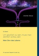 Cover-Bild zum Titel 'Um glücklich zu sein, muss man ziemlich schlau sein' von 'S. Amon'