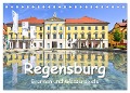 Regensburg Brunnen und Wasserspiele (Tischkalender 2024 DIN A5 quer), CALVENDO Monatskalender - Bettina Hackstein