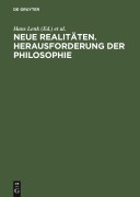 Cover-Bild zum Titel 'Neue Realitäten. Herausforderung der Philosophie' von ''