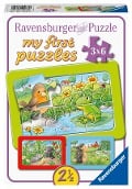 Ravensburger Kinderpuzzle - 05138 Kleine Gartentiere - My First Puzzle für Kinder ab 2,5 Jahren, mit 3x6 Teilen - 