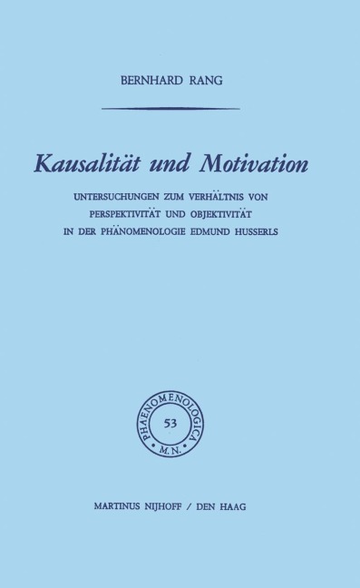 Kausalität und Motivation - B. Rang