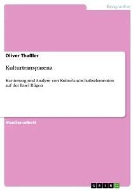 Kulturtransparenz - Oliver Thaßler