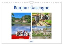 Cover-Bild zum Titel 'Bonjour Gascogne (Wandkalender 2027 DIN A4 quer), CALVENDO Monatskalender' von 'Bodo Schmidt'
