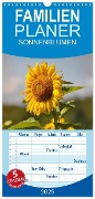 Familienplaner 2025 - Sonnenblumen 2025 mit 5 Spalten (Wandkalender, 21 x 45 cm) CALVENDO - Bildagentur Geduldig