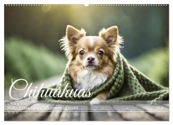 Chihuahuas - Kleine Hunde - große Temperamentbündel (Wandkalender 2025 DIN A2 quer), CALVENDO Monatskalender - Fotodesign Verena Scholze