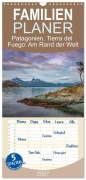 Cover-Bild zum Titel 'Familienplaner 2027 - Patagonien, Tierra del Fuego: Am Rand der Welt mit 5 Spalten (Wandkalender, 21 x 45 cm) CALVENDO' von 'Oleg Senkov'