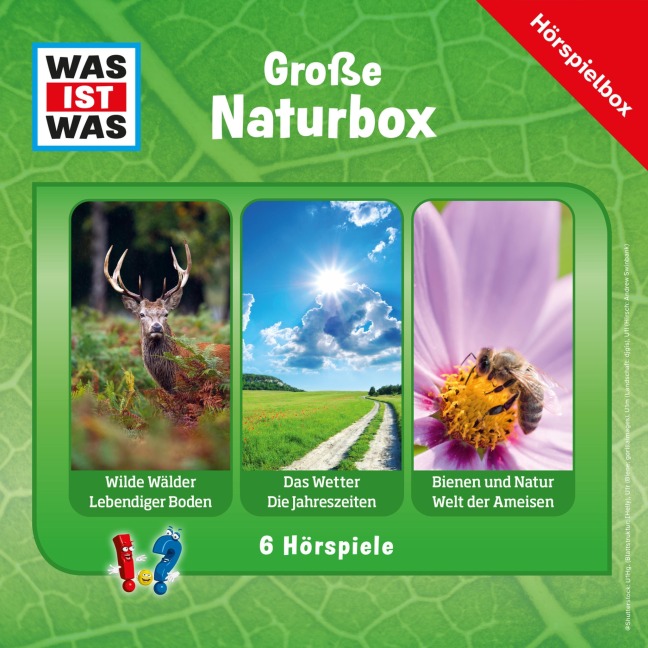 WAS IST WAS Hörspielbox: Große Naturbox - Mariana Galyshyn, Heiko Klüh, M. Hildebrandt, Steven Settinger, J. J. Rezzuto