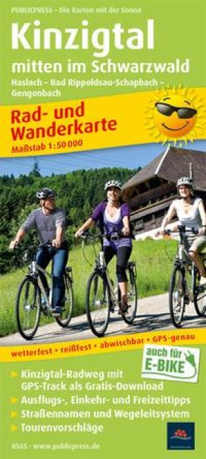 Kinzigtal mitten im Schwarzwald 1:50 000 - 