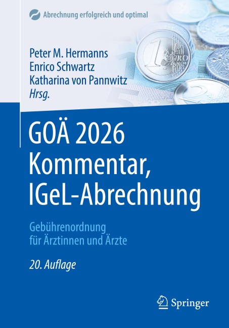 GOÄ 2026 Kommentar, IGeL-Abrechnung - 