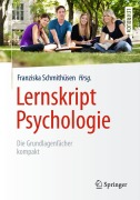 Cover-Bild zum Titel 'Lernskript Psychologie' von 'Franziska Schmithüsen'