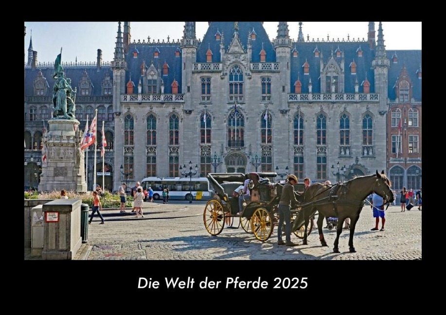 Die Welt der Pferde 2025 Fotokalender DIN A3 - Tobias Becker