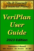 Cover-Bild zum Titel 'Do-It-Yourself Financial Plans - VeriPlan User Guide - 2025' von 'Lawrence J. Russell'