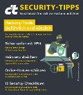 Cover-Bild zum Titel 'c't Security-Tipps 2021' von 'c't-Redaktion'
