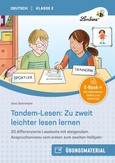 Tandem-Lesen: Zu zweit leichter lesen lernen - Jana Steinmaier