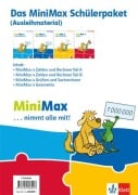 Cover-Bild zum Titel 'MiniMax 4.Paket für Lernende (4 Themenhefte: Zahlen und Rechnen A, Zahlen und Rechnen B, Größen und Sachrechnen, Geometrie) - Ausleihmaterial Klasse 4' von ''