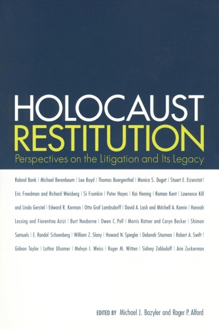 Holocaust Restitution - 