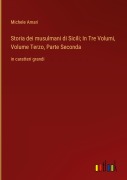 Cover-Bild zum Titel 'Storia dei musulmani di Sicili; In Tre Volumi, Volume Terzo, Parte Seconda' von 'Michele Amari'