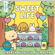 Cover-Bild zum Titel 'Cosy Coloring - Sweet Life' von 'Sam Jayne'