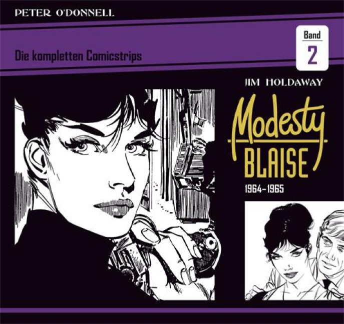 Modesty Blaise: Die kompletten Comicstrips / Band 2 1964 - 1965 - Peter O'Donnell, Jim Holdaway