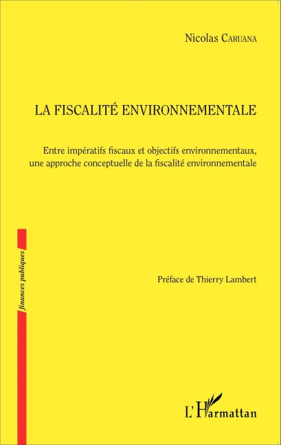 Fiscalité environnementale - Nicolas Caruana