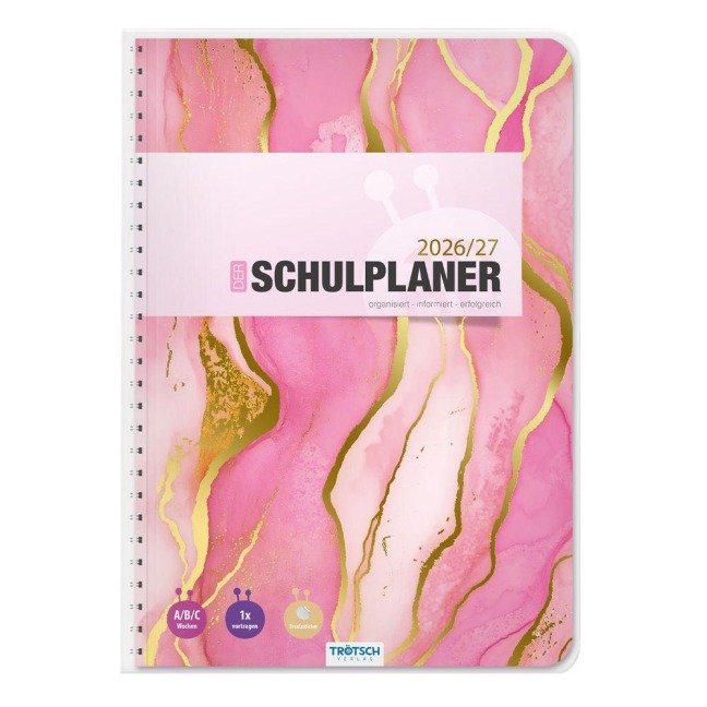TRÖTSCH - Schulplaner Pink 26/27 - 