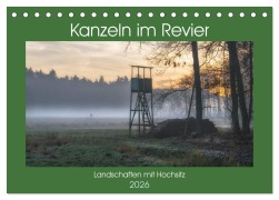 Kanzeln im Revier (Tischkalender 2026 DIN A5 quer), CALVENDO Monatskalender - Hans Zitzler