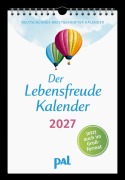 Cover-Bild zum Titel 'Der Lebensfreude-Kalender 2027 im Großformat' von 'Doris Wolf, Maja Günther, Rolf Merkle'