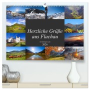Herzliche Grüße aus Flachau (hochwertiger Premium Wandkalender 2026 DIN A2 quer), Kunstdruck in Hochglanz - Christa Kramer