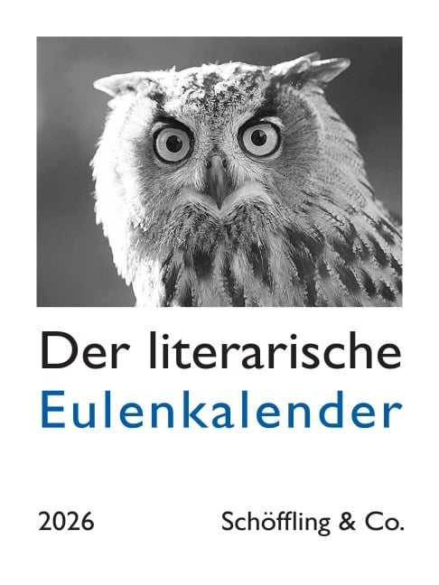 Der literarische Eulenkalender 2026 - Julia Bachstein