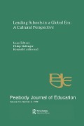 Cover-Bild zum Titel 'Leading Schools in a Global Era' von ''