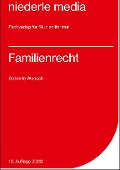 Cover-Bild zum Titel 'Familienrecht' von 'Gabriele Wunsch'