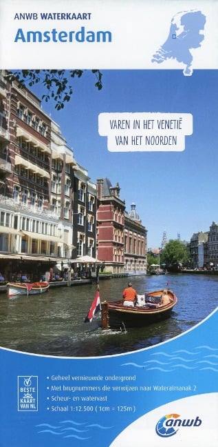 Waterkaart Amsterdam - 