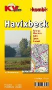 Havixbeck, KVplan, Radkarte/Wanderkarte/Stadtplan, 1:25.000 / 1:10.000 - 