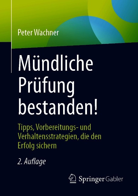 Mündliche Prüfung bestanden! - Peter Wachner