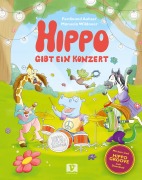 Cover-Bild zum Titel 'Hippo gibt ein Konzert' von 'Ferdinand Auhser'