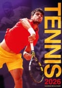 Cover-Bild zum Titel 'Tennis Kalender 2026' von 'Alexander Zverev, Jannik Sinner, Novak Djokovic'