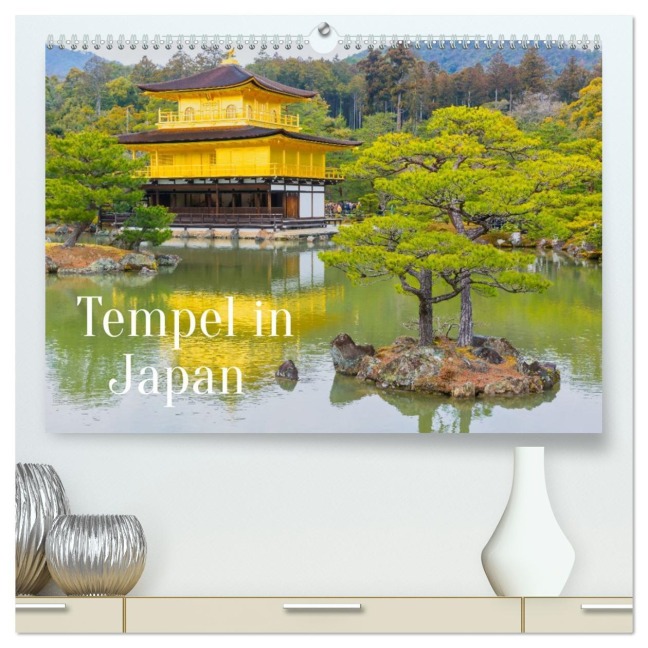 Tempel in Japan (hochwertiger Premium Wandkalender 2026 DIN A2 quer), Kunstdruck in Hochglanz - Christiane Kulisch