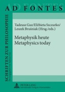 Cover-Bild zum Titel 'Metaphysik heute - Metaphysics today' von ''