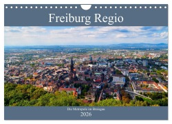 Cover-Bild zum Titel 'Freiburg Regio (Wandkalender 2026 DIN A4 quer), CALVENDO Monatskalender' von 'Tanja Voigt'