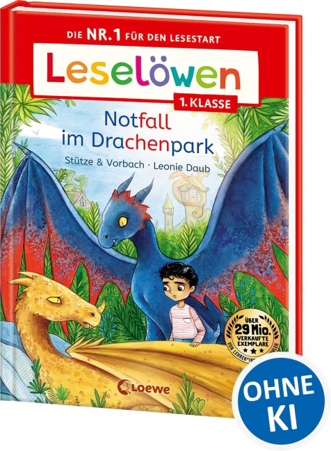 Leselöwen 1. Klasse - Notfall im Drachenpark - Stütze & Vorbach