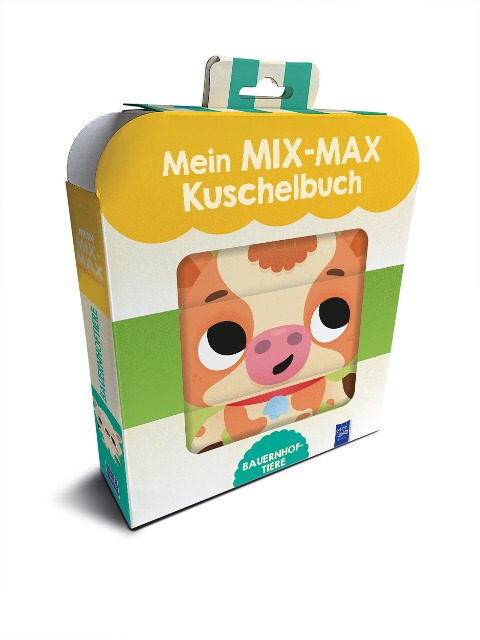 Mein Mix-Max Kuschelbuch - Bauernhoftiere - 