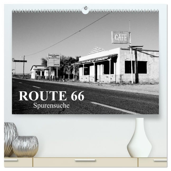 Route 66 (hochwertiger Premium Wandkalender 2026 DIN A2 quer), Kunstdruck in Hochglanz - Ellen Und Udo Klinkel