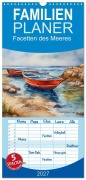 Cover-Bild zum Titel 'Familienplaner 2027 - Facetten des Meeres mit 5 Spalten (Wandkalender, 21 x 45 cm) CALVENDO' von 'Claudia Kleemann'
