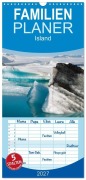 Cover-Bild zum Titel 'Familienplaner 2027 - Island mit 5 Spalten (Wandkalender, 21 x 45 cm) CALVENDO' von 'Frauke Scholz'
