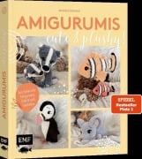 Cover-Bild zum Titel 'Amigurumis - cute and plushy!' von 'Annemarie Sichermann'